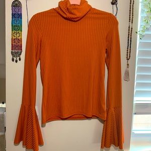 Flare to Dream Turtleneck Sweater Nasty Gal